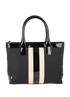 Vintage Striped Tote, back view